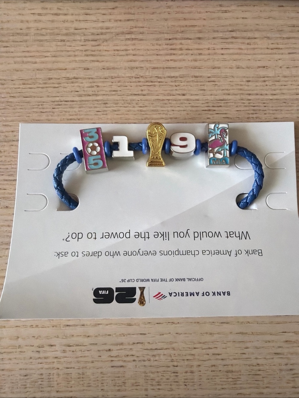 FIFA World Cup 2026 MIAMI EXCLUSIVE Bracelet New